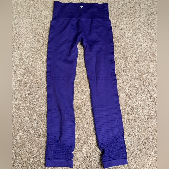 Gymshark Energy High Waisted Leggings‎ Purple NWT Size Small - Picture 5 of 5